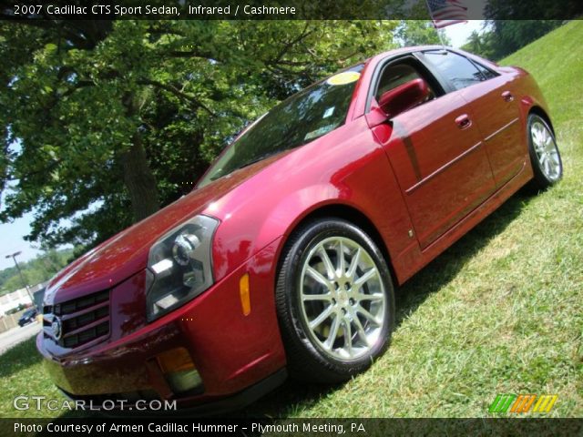 2007 Cadillac CTS Sport Sedan in Infrared