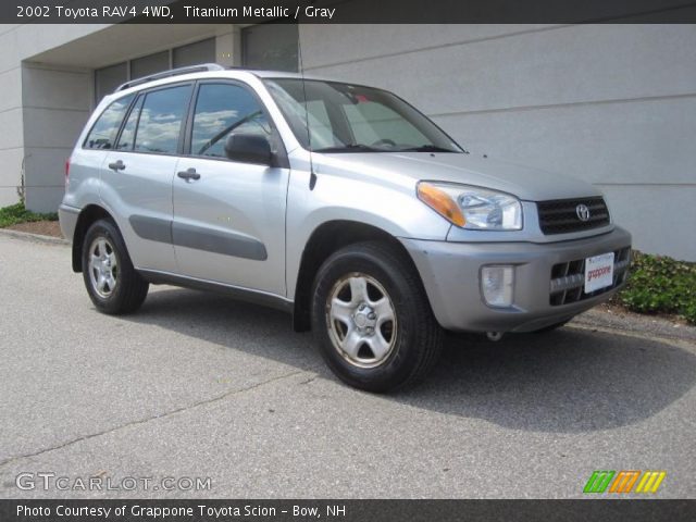 2002 Toyota RAV4 4WD in Titanium Metallic