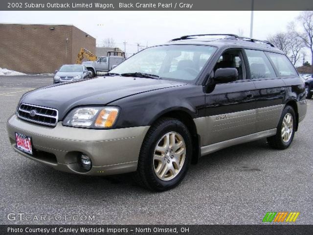 2002 Subaru Outback Limited Wagon in Black Granite Pearl