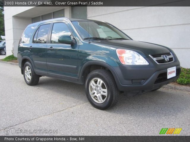 2003 Honda CR-V EX 4WD in Clover Green Pearl
