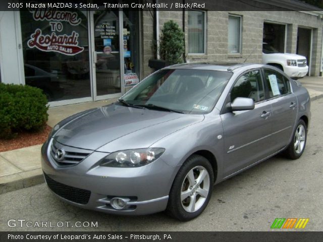 2005 Mazda MAZDA3 s Sedan in Titanium Gray Metallic