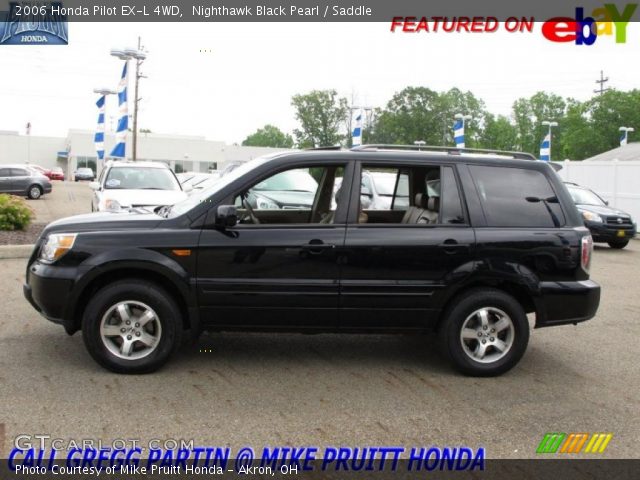 2006 Honda Pilot EX-L 4WD in Nighthawk Black Pearl