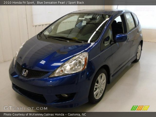 2010 Honda Fit Sport in Blue Sensation Pearl