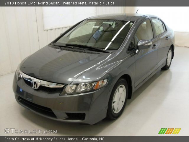 2010 Honda Civic Hybrid Sedan in Polished Metal Metallic
