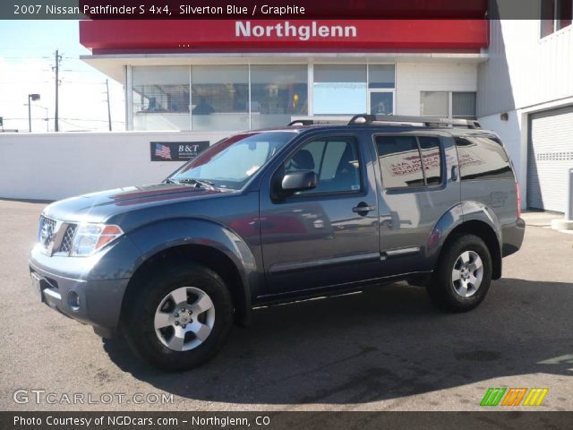 2007 Nissan Pathfinder S 4x4 in Silverton Blue