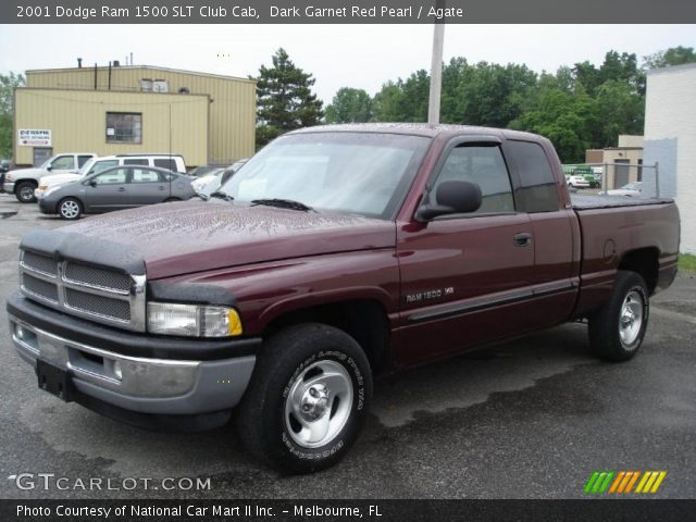 2001 Dodge Ram 1500 SLT Club Cab in Dark Garnet Red Pearl