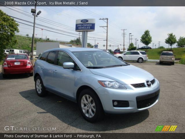 2008 Mazda CX-7 Sport in Icy Blue Metallic