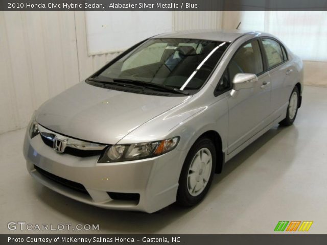 2010 Honda Civic Hybrid Sedan in Alabaster Silver Metallic