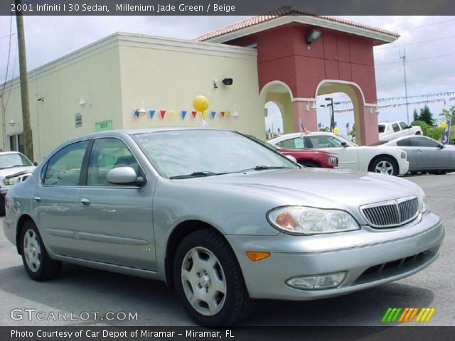 2001 Infiniti I 30 Sedan in Millenium Jade Green