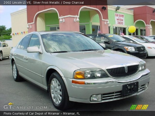 2002 Lincoln LS V8 in Silver Frost Metallic