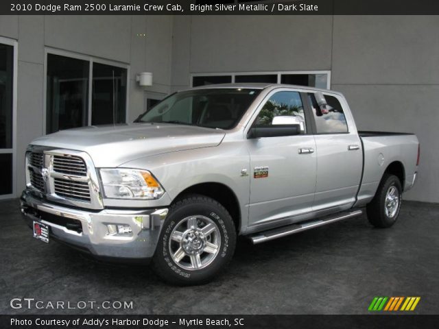 2010 Dodge Ram 2500 Laramie Crew Cab in Bright Silver Metallic