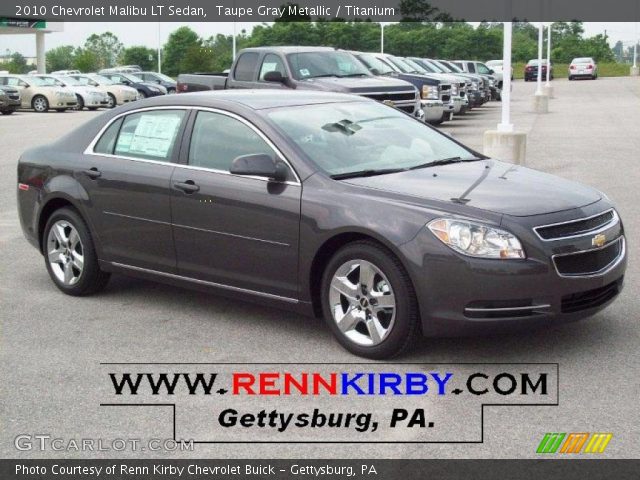 2010 Chevrolet Malibu LT Sedan in Taupe Gray Metallic