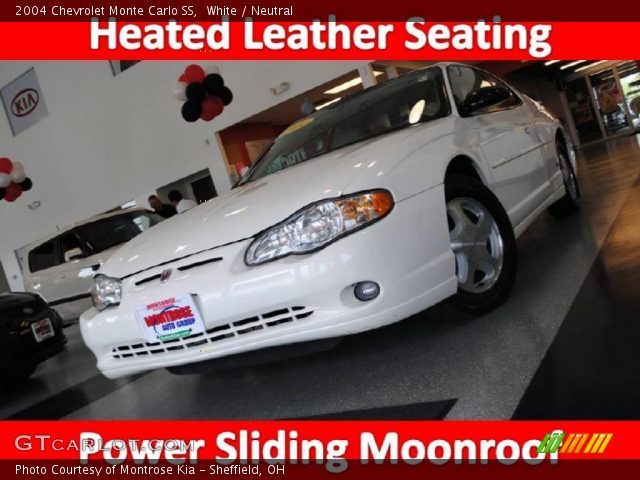 2004 Chevrolet Monte Carlo SS in White