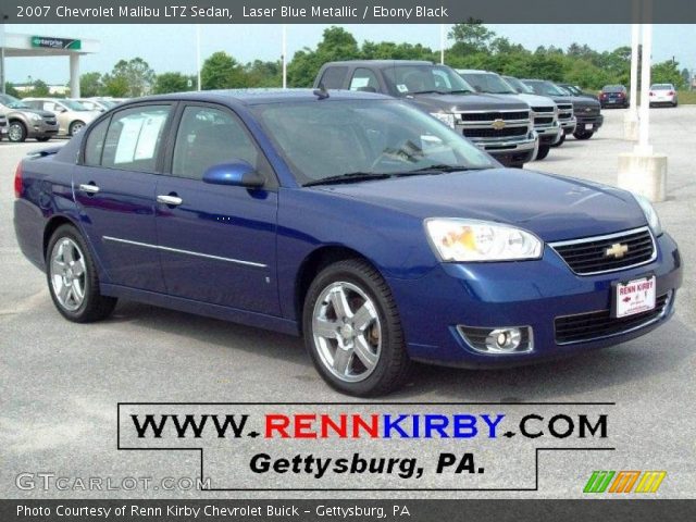 2007 Chevrolet Malibu LTZ Sedan in Laser Blue Metallic