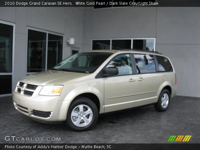 2010 Dodge Grand Caravan SE Hero in White Gold Pearl