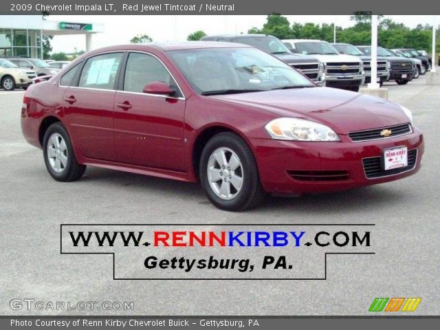 2009 Chevrolet Impala LT in Red Jewel Tintcoat