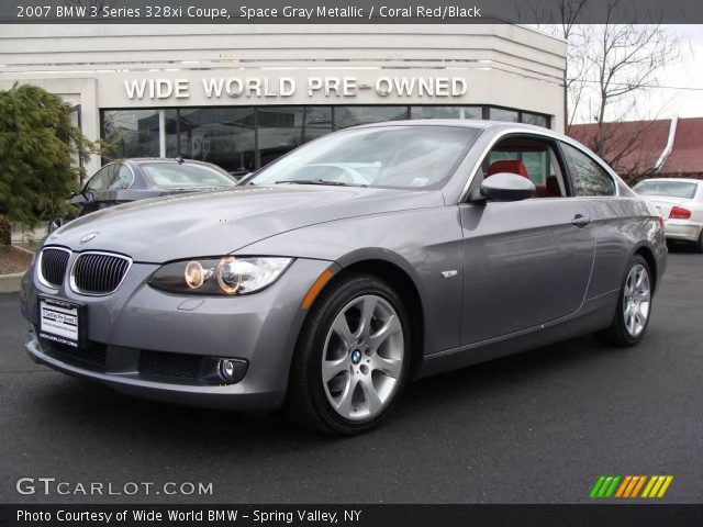 2007 BMW 3 Series 328xi Coupe in Space Gray Metallic