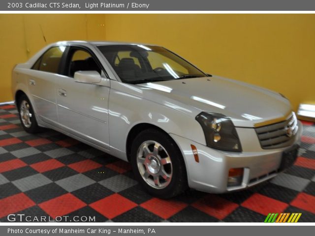 2003 Cadillac CTS Sedan in Light Platinum