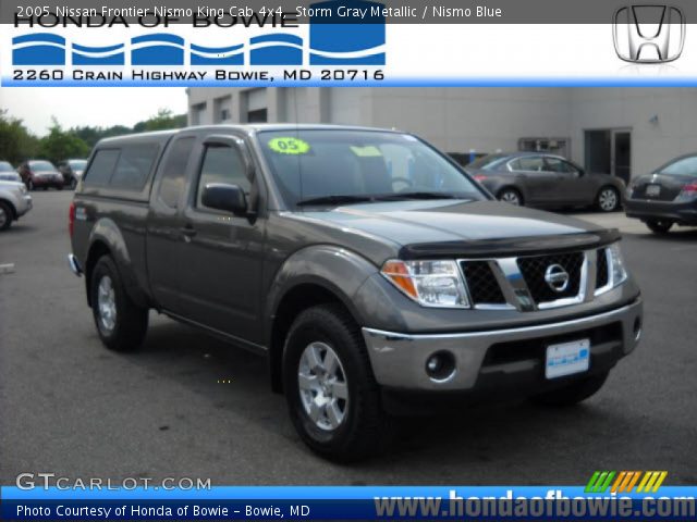 2005 Nissan Frontier Nismo King Cab 4x4 in Storm Gray Metallic