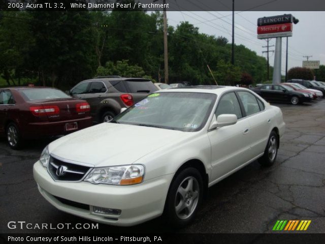 2003 Acura TL 3.2 in White Diamond Pearl
