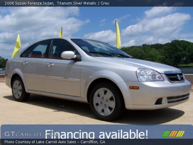 2006 Suzuki Forenza Sedan in Titanuim Silver Metallic