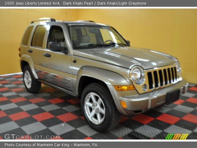 2005 Jeep Liberty Limited 4x4 in Dark Khaki Pearl