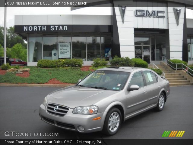 2003 Nissan Maxima GLE in Sterling Mist