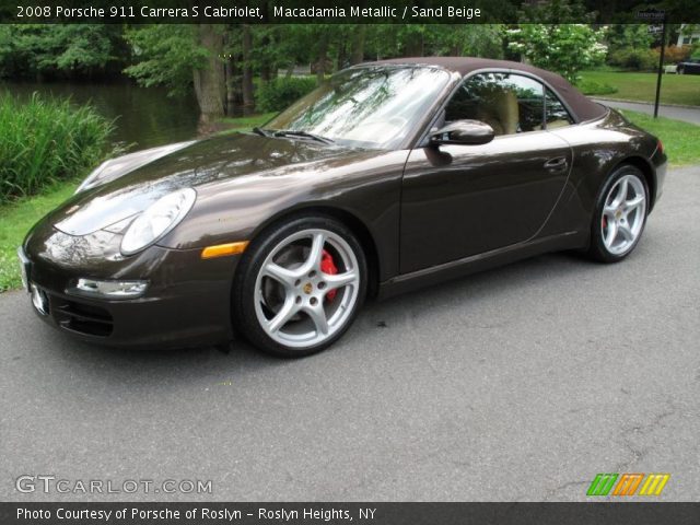 2008 Porsche 911 Carrera S Cabriolet in Macadamia Metallic