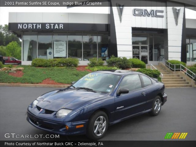 2001 Pontiac Sunfire SE Coupe in Indigo Blue