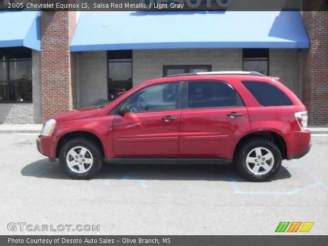 2005 Chevrolet Equinox LS in Salsa Red Metallic