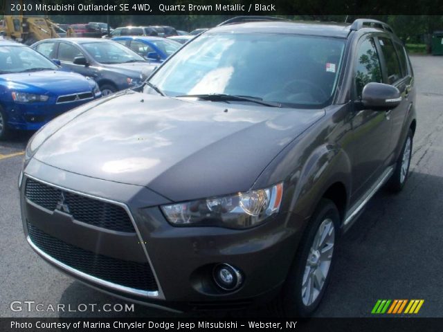 2010 Mitsubishi Outlander SE 4WD in Quartz Brown Metallic