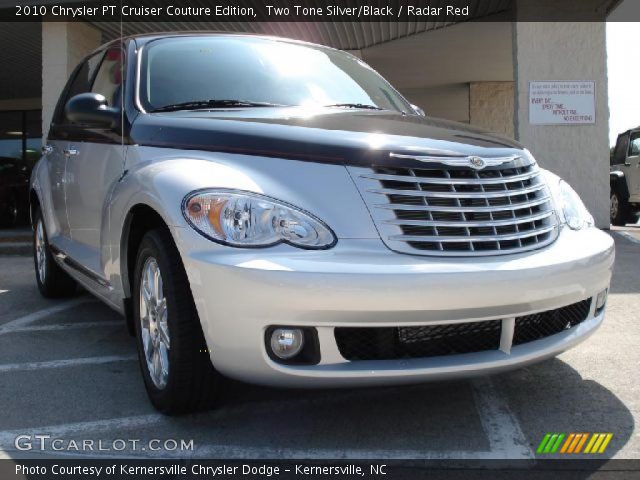 2010 Chrysler PT Cruiser Couture Edition in Two Tone Silver/Black