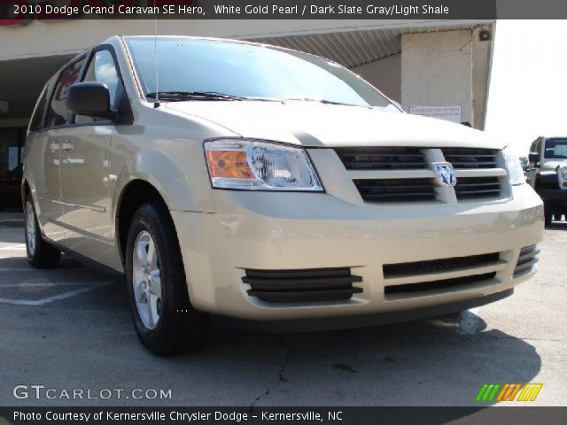 2010 Dodge Grand Caravan SE Hero in White Gold Pearl