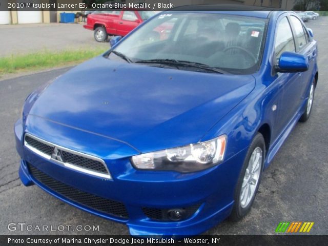 2010 Mitsubishi Lancer ES in Octane Blue Metallic
