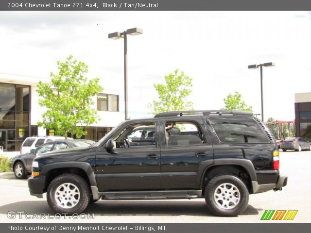 2004 Chevrolet Tahoe Z71 4x4 in Black