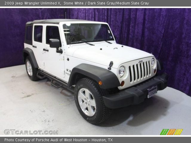 2009 Jeep Wrangler Unlimited X in Stone White