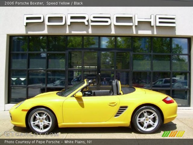 2006 Porsche Boxster  in Speed Yellow