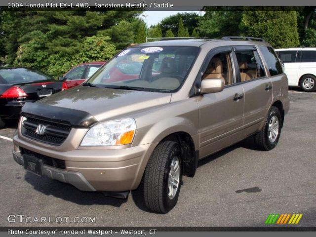 2004 Honda Pilot EX-L 4WD in Sandstone Metallic