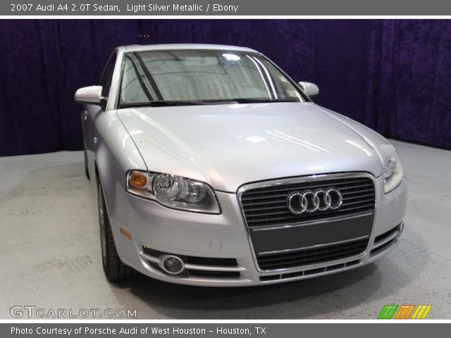 2007 Audi A4 2.0T Sedan in Light Silver Metallic