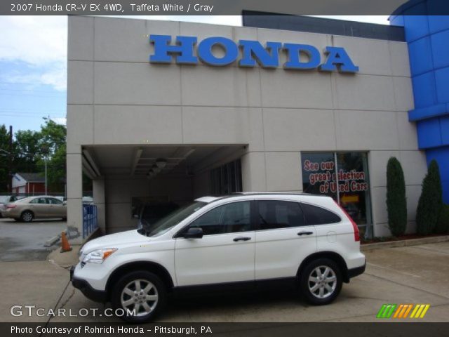 2007 Honda CR-V EX 4WD in Taffeta White