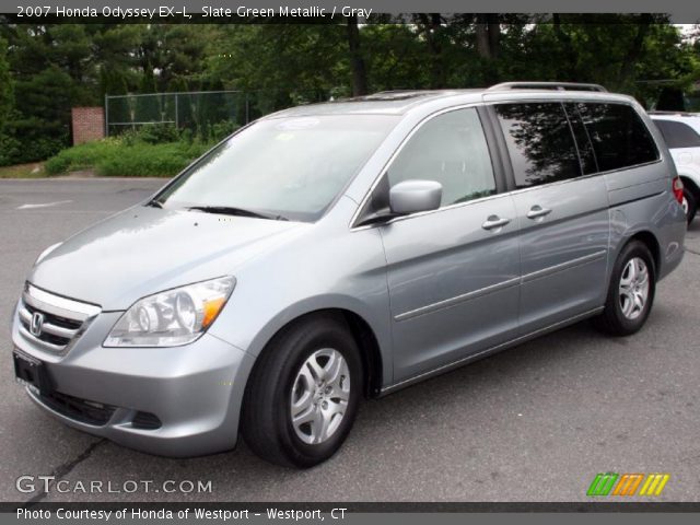 2007 Honda Odyssey EX-L in Slate Green Metallic