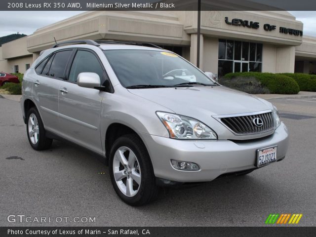 2008 Lexus RX 350 AWD in Millenium Silver Metallic