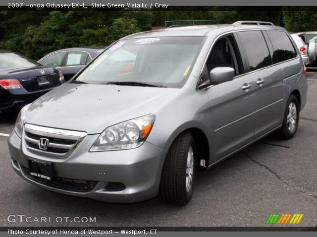 2007 Honda Odyssey EX-L in Slate Green Metallic
