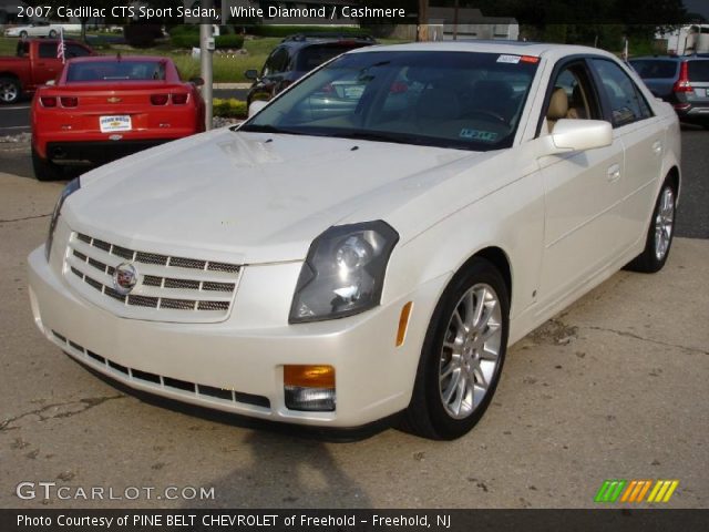 2007 Cadillac CTS Sport Sedan in White Diamond