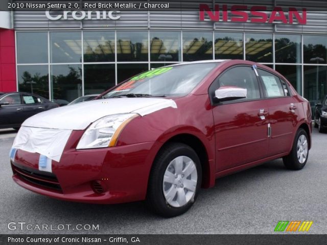 2010 Nissan Sentra 2.0 in Red Brick Metallic