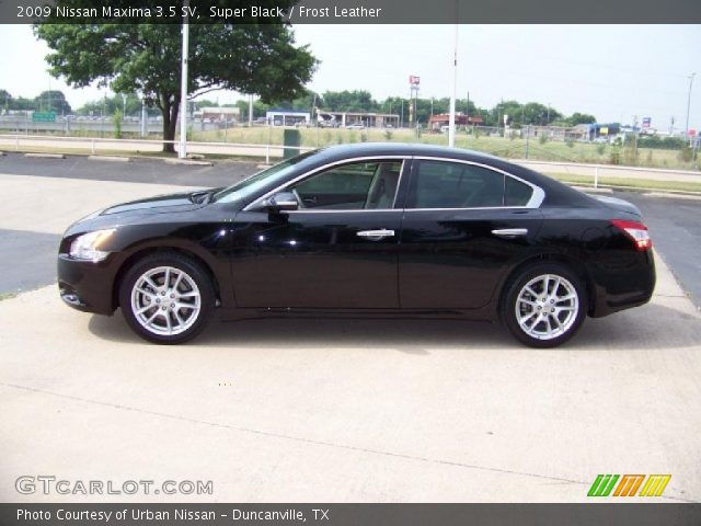 2009 Nissan Maxima 3.5 SV in Super Black