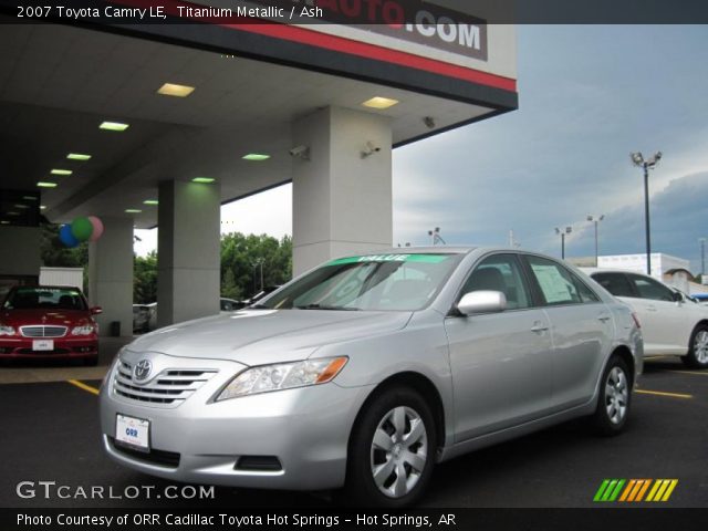 2007 Toyota Camry LE in Titanium Metallic