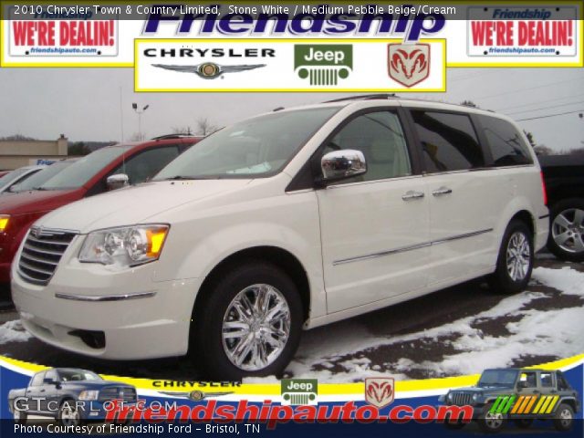 2010 Chrysler Town & Country Limited in Stone White