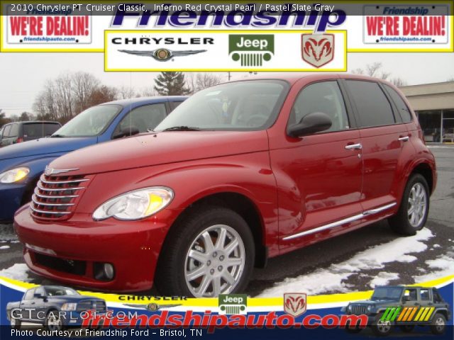 2010 Chrysler PT Cruiser Classic in Inferno Red Crystal Pearl