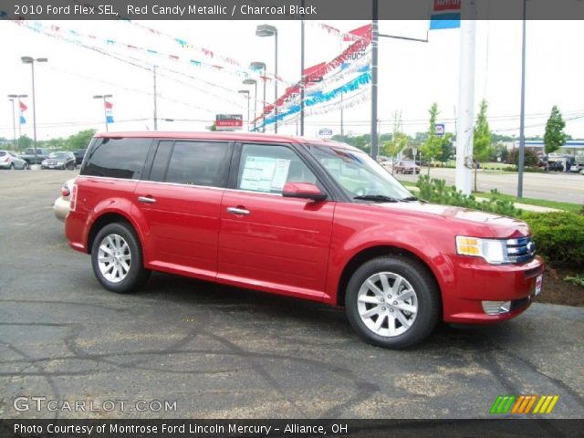 2010 Ford Flex SEL in Red Candy Metallic